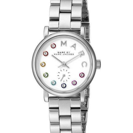 Marc By Marc Jacobs Baker Quartz Silber Zifferblatt MBM3420 Damenuhr