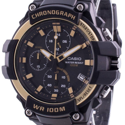 Casio Youth MCW-110H-9AV Quarz Chronograph 100M Herrenuhr