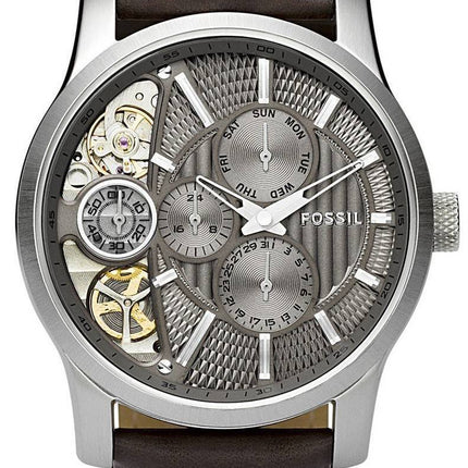 Fossil Multifunktions Twist Taupe wegschneiden Quarz Herrenuhr