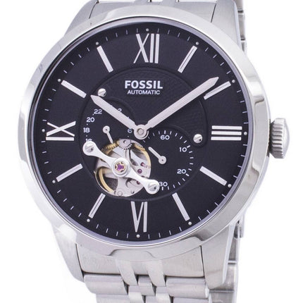 Fossilen Townsman automatische Skelett ME3107 Herrenuhr