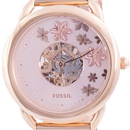 Fossil Tailor Skeleton Dial Automatik ME3187 Damenuhr