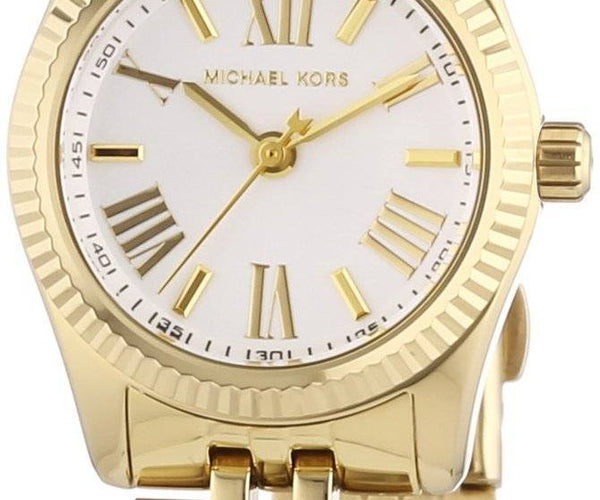 Michael Kors Lexington Silber Gold-Ton-Dial MK3229 Damenuhr