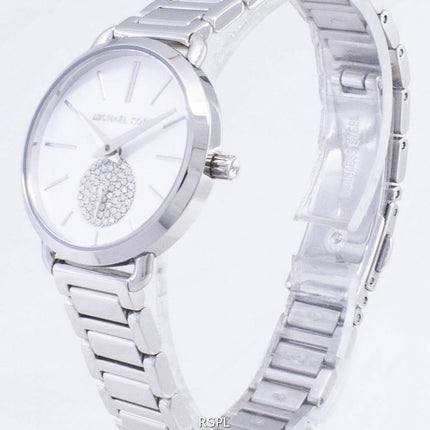 Michael Kors Petite Portia Quarz Diamant Akzent MK3837 Damenuhr