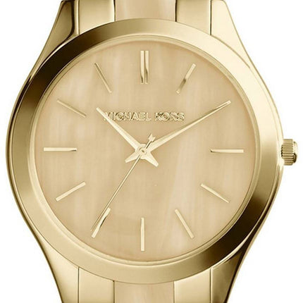 Michael Kors Runway Goldton Horn Dial MK4285 Damenuhr