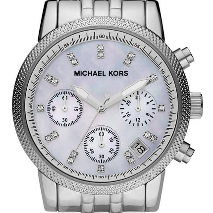 Michael Kors Chronograph Kristalle MK5020 Damenuhr