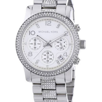 Michael Kors Runway Chronograph Kristalle MK5825 Damenuhr