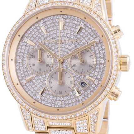 Michael Kors Ritz MK6747 Damenuhr mit Quarzdiamantakzenten