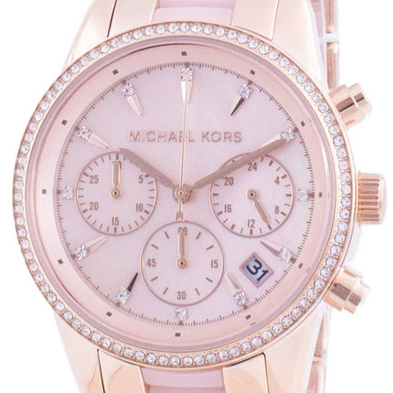 Michael Kors Ritz Diamant Akzente Quarz MK6769 Damenuhr