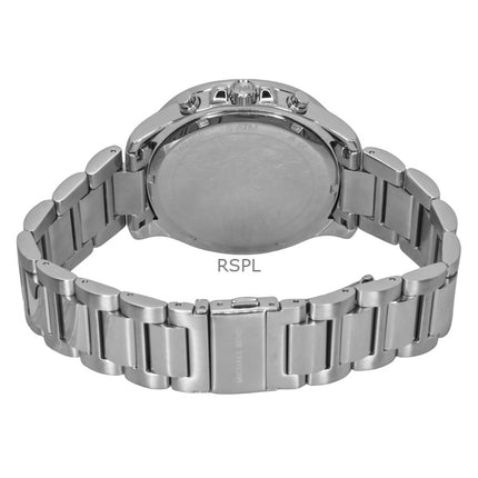 Michael Kors Oversized Sage Chronograph Edelstahl Grünes Zifferblatt Quarz MK9191 Herrenuhr