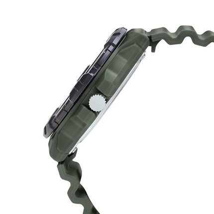 Casio Analog Army Green Resin Band Quarz MRW-210H-3A MRW210H-3 100M Herrenuhr
