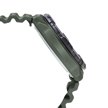 Casio Analog Army Green Resin Band Quarz MRW-210H-3A MRW210H-3 100M Herrenuhr