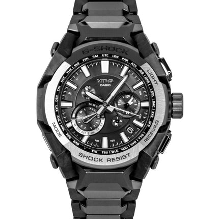 Casio G-Shock MT G Smartphone Link Analog Digital Edelstahl Schwarzes Zifferblatt Solar MTG-B4000BD-1A 200M Herrenuhr