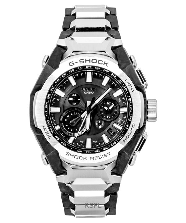 Casio G-Shock MT-G Analog Smartphone Link Schwarzes Zifferblatt Solar MTG-B4000D-1A 200M Herrenuhr