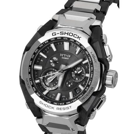 Casio G-Shock MT-G Analog Smartphone Link Schwarzes Zifferblatt Solar MTG-B4000D-1A 200M Herrenuhr