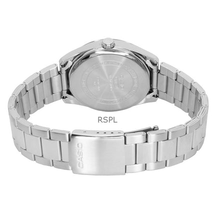 Casio Standard Analog Edelstahl Blaues Zifferblatt Quarz MTP-1302DA-2A1V Herrenuhr