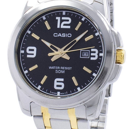 Casio Enticer Analog Quarz MTP-1314SG-1AV MTP1314SG-1AV Herrenuhr