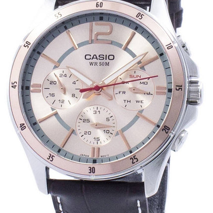 Casio Enticer Analog Quarz MTP-1374L-9AV MTP1374L-9AV Herrenuhr