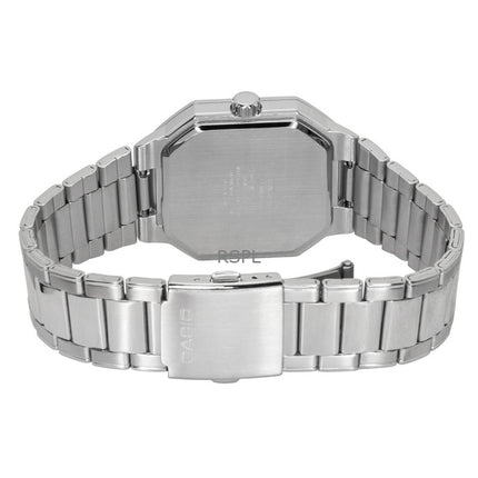 Casio Analog Edelstahl Grünes Zifferblatt Quarz MTP-B195D-3AV Herrenuhr