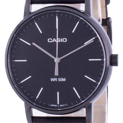 Casio Black Dial Quarz MTP-E171BL-1E MTPE171BL-1 Herrenuhr