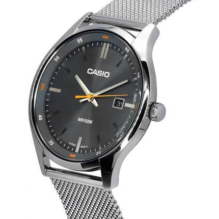 Casio Standard analoges schwarzes Zifferblatt Quarz MTP-E710M-1A MTPE710M-1 Herrenuhr