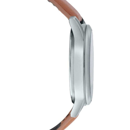 Casio Blaues Zifferblatt Edelstahl Analog Quarz MTP-V005L-2B5 MTPV005L-2 Herrenuhr