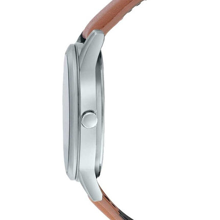 Casio Blaues Zifferblatt Edelstahl Analog Quarz MTP-V005L-2B5 MTPV005L-2 Herrenuhr