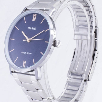 Casio Quarz MTP-VT01D-2 b MTPVT01D-2 b Analog Herrenuhr
