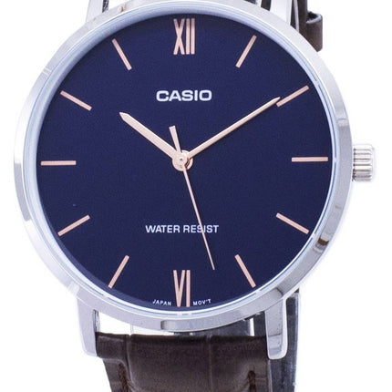 Casio Quarz MTP-VT01L-2 b MTPVT01L-2 b Analog Herrenuhr