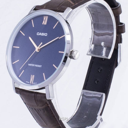 Casio Quarz MTP-VT01L-2 b MTPVT01L-2 b Analog Herrenuhr