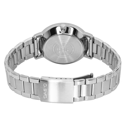 Casio Analog Edelstahl Blaues Zifferblatt Quarz MTP-VT05D-2E Herrenuhr