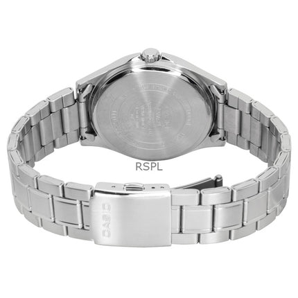 Casio Standard Analog Edelstahl Hellblaues Zifferblatt Quarz MTS-115D-2A2V Herrenuhr