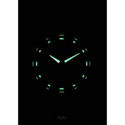 Citizen Series 8 Edelstahl schwarzes Zifferblatt Automatik NB6050-51E 100M Herrenuhr