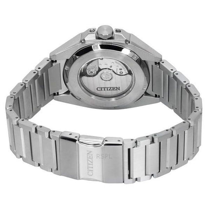 Citizen Series 8 Edelstahl grünes Zifferblatt Automatik NB6050-51W 100M Herrenuhr