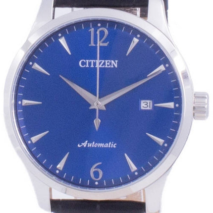 Citizen Blue Dial Kalbslederarmband Mechanisch NJ0110-18L Herrenuhr