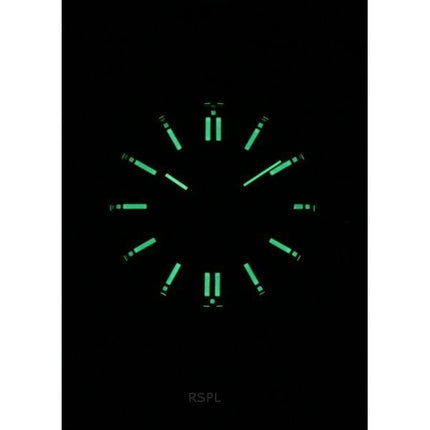 Citizen Tsuyosa Goldfarbene Edelstahl-Automatikuhr mit grünem Zifferblatt NJ0152-51X