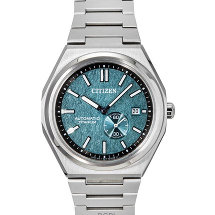 Citizen Zenshin Super Titanium Grünes Zifferblatt Automatik NJ0180-80X 100M Herrenuhr