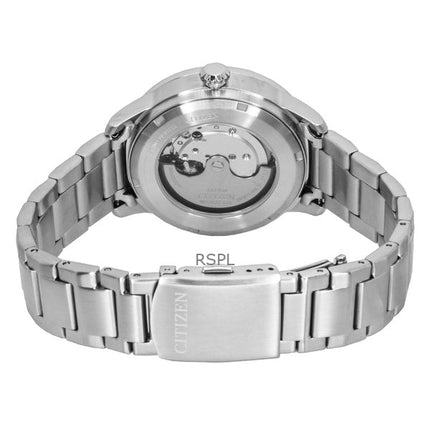 Citizen Urban Military Edelstahl Grünes Zifferblatt Automatik NJ0190-51X 100M Herrenuhr