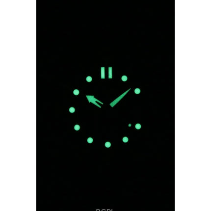 Citizen Herrenuhr mit automatischem Edelstahlarmband und schwarzem Zifferblatt NJ0191-83E, 100 m