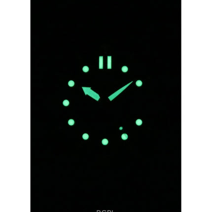 Citizen Herrenuhr mit grünem Zifferblatt und Edelstahlarmband NJ0196-80X, 100 M