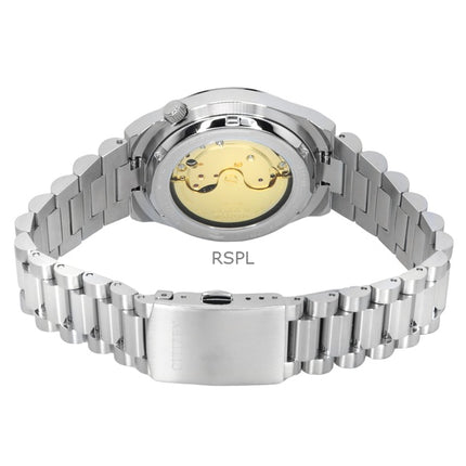 Citizen Tsuyosa Edelstahl Hellblaues Zifferblatt Automatik NJ0200-50L Herrenuhr