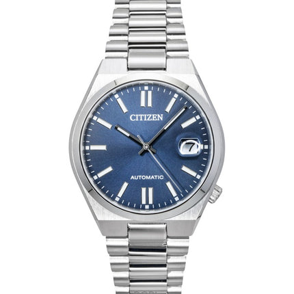 Citizen Tsuyosa Edelstahl Blaues Zifferblatt Automatik NJ0200-50M Herrenuhr