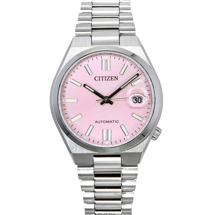Citizen Tsuyosa Edelstahl Rosa Zifferblatt Automatik NJ0200-50Z Damenuhr
