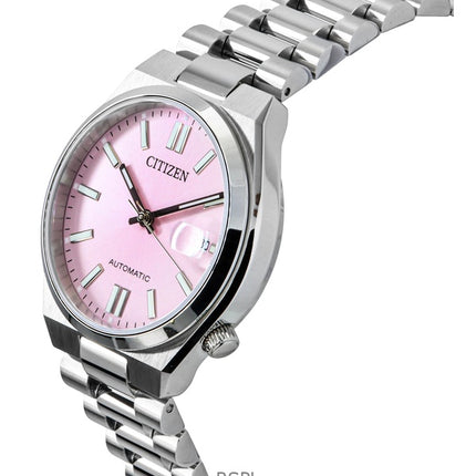 Citizen Tsuyosa Edelstahl Rosa Zifferblatt Automatik NJ0200-50Z Damenuhr