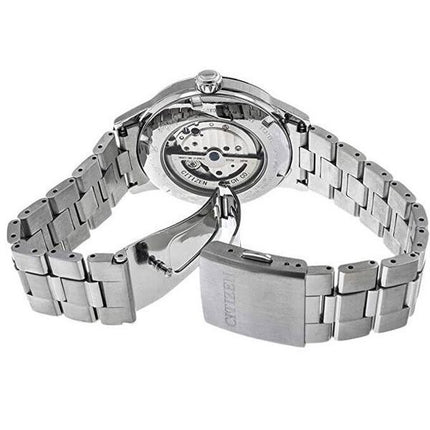 Citizen Asia Limited Edition Kuroshio 64 Edelstahl blaues Zifferblatt Automatik NK0008-85L Unisex-Uhr