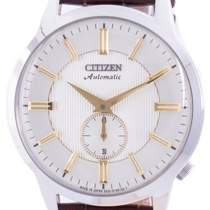 Citizen Beige Dial Automatic Japan Made NK5000-12P Herrenuhr