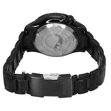 Citizen Promaster Edelstahl schwarzes Zifferblatt Automatik Taucheruhr NY0135-80E 200M Herrenuhr