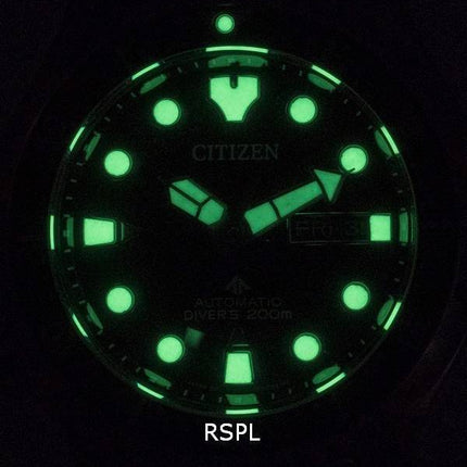 Citizen Promaster Marine Taucher Edelstahl Automatik NY0140-80E 200M Herrenuhr