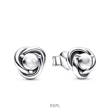 Pandora April Kristall Ohrringe mit klarem Zirkonia P-292335C01 für Damen