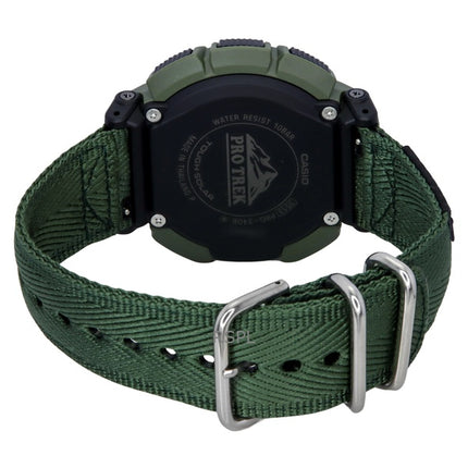 Casio Pro Trek Climber Line Digital Stoffarmband Solar PRG-340B-3 100M Herrenuhr