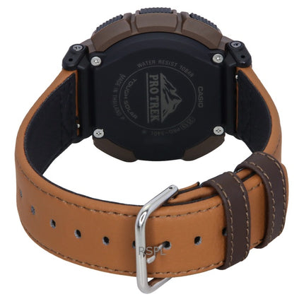 Casio Pro Trek Climber Line Digital Lederarmband Solar PRG-340L-5 100M Herrenuhr